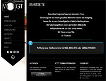 Tablet Screenshot of fotostudio-vogt.de